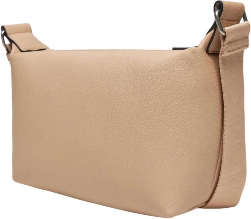 Calvin Klein Webbing Schoudertas Herfst Winter Collectie Beige Dames - Foto 4