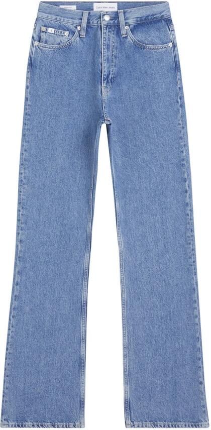 CALVIN KLEIN JEANS high waist bootcut jeans medium blue denim - Foto 4