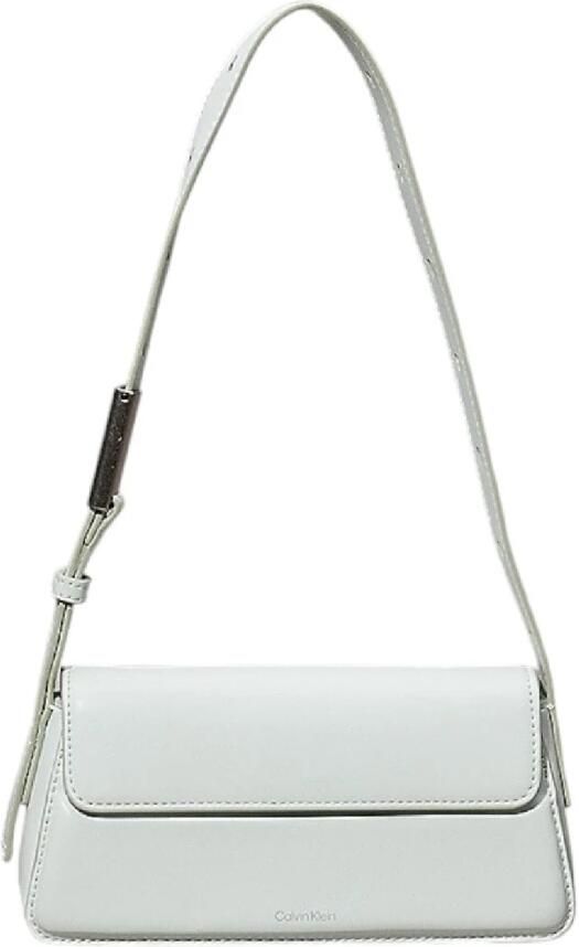 Calvin Klein Witte Belted Kleine Tas Gray Dames - Foto 3