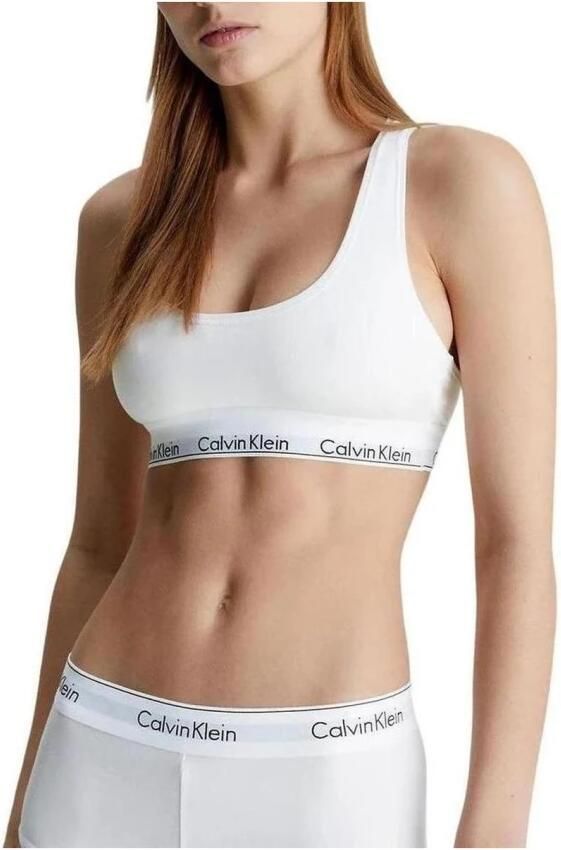 Calvin Klein Underwear Modern Cotton Bralette Dames White- Dames White