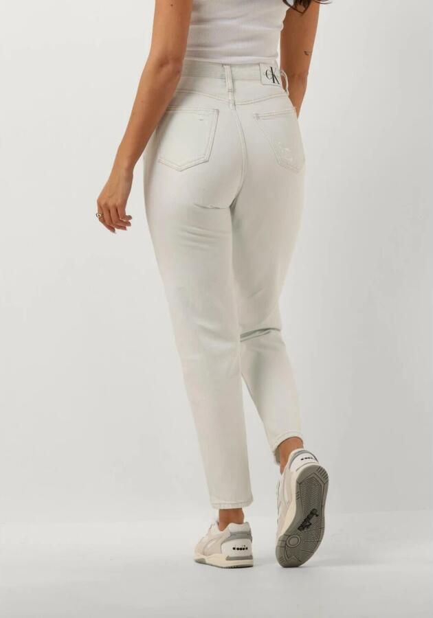 Calvin Klein Witte Mom Jeans Trendy Comfortabel White Dames - Foto 5