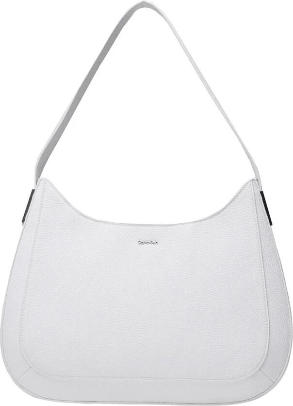 Calvin Klein Schoudertas van gerecycled polyester met contrasterende details White Dames - Foto 6
