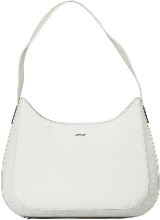Calvin Klein Schoudertas van gerecycled polyester met contrasterende details White Dames - Foto 3
