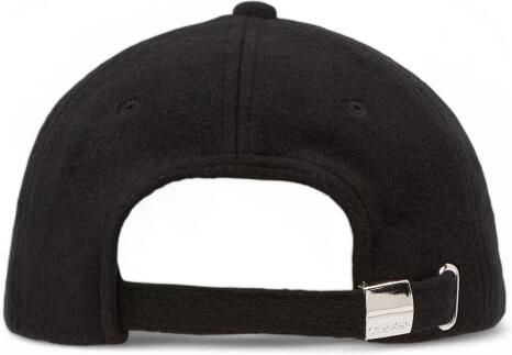 Calvin Klein Metalen Lettering Wollen Muts Vrouwen Black Dames - Foto 5