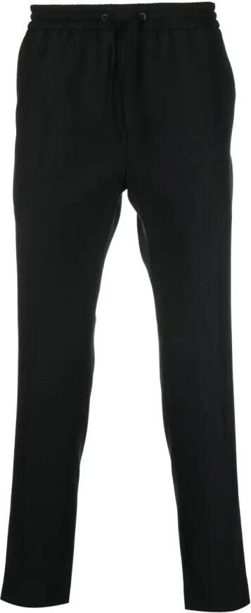 Calvin Klein Zwarte Wollen Broek met Elastische Tailleband Zwart Heren - Foto 2