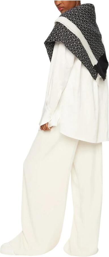 Calvin Klein Jeans Sjaal GEO MINIMAL LOGO LINEN STOLE K60K612895 - Foto 2