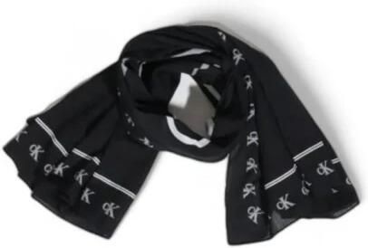 Calvin Klein Jeans Sjaal BOLD MONO LOGO SHAWL 130X130 K60K612325 - Foto 3