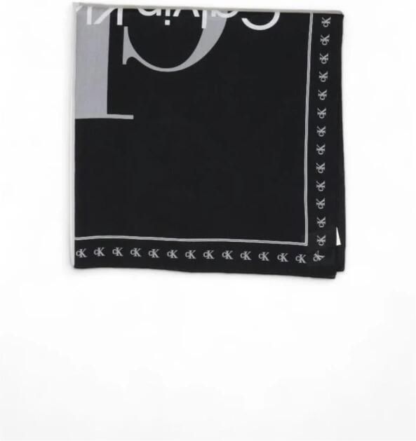 Calvin Klein Jeans Sjaal BOLD MONO LOGO SHAWL 130X130 K60K612325