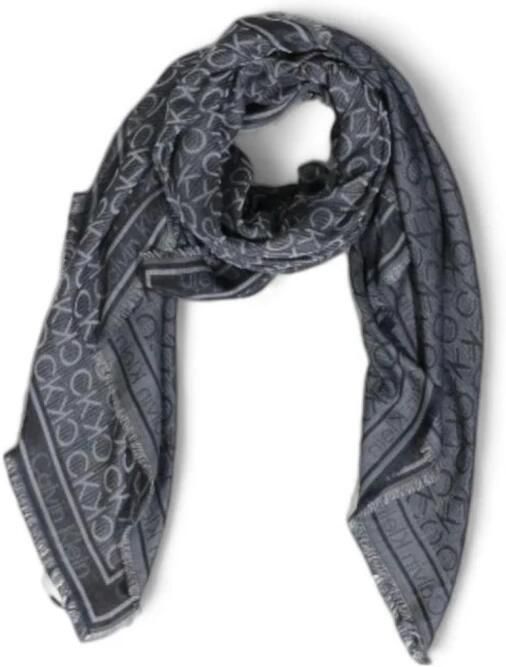 Calvin Klein Zwarte Modale Sjaal Herfst Winter Collectie Black Dames - Foto 2