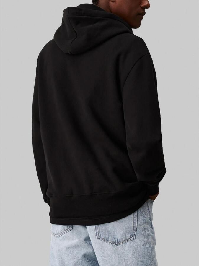 Calvin Klein Jeans Heren Crewneck Sweatshirt met Monogram Black Heren - Foto 2