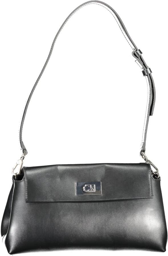Calvin Klein Zwarte Dames Schoudertas met Verstelbare Band Black Dames - Foto 3