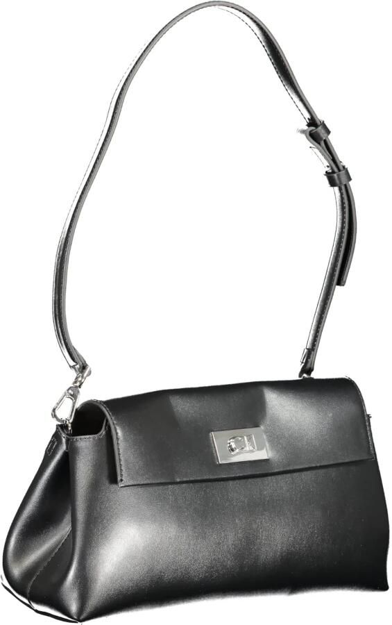 Calvin Klein Zwarte Dames Schoudertas met Verstelbare Band Black Dames - Foto 5
