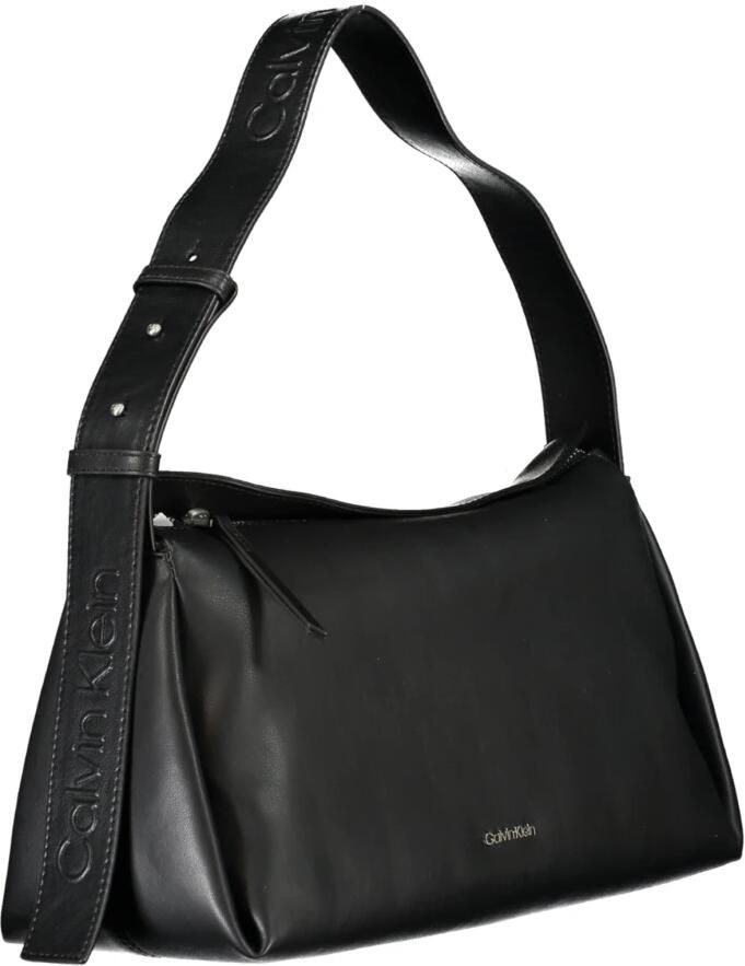 Calvin Klein Zwarte Dames Schoudertas met Verstelbare Handvat Black Dames - Foto 3