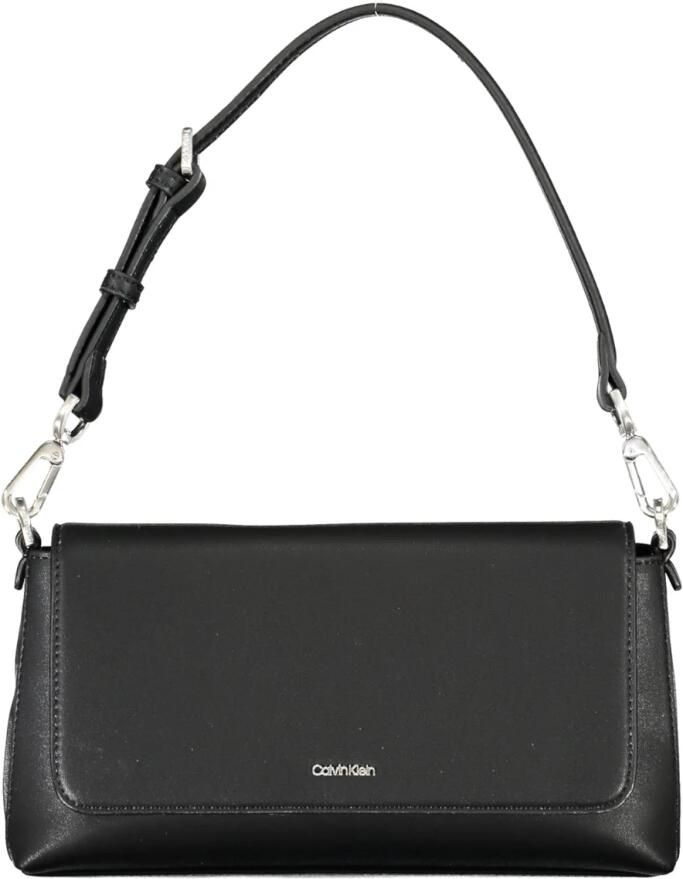 Calvin Klein Zwarte Polyester Handtas met Afneembare Handgreep Black Dames - Foto 3