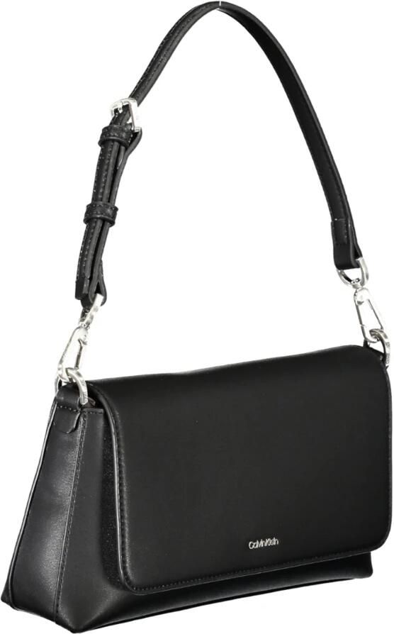 Calvin Klein Zwarte Polyester Handtas met Afneembare Handgreep Black Dames - Foto 2