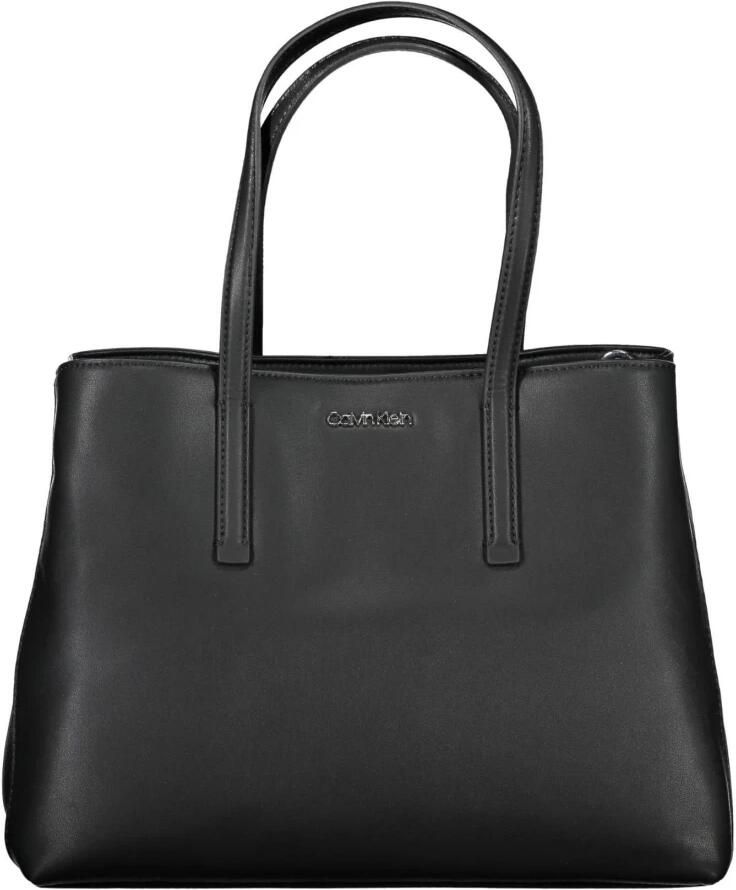 Calvin Klein Zwarte Polyester Handtas met 2 Handvatten Black Dames - Foto 2