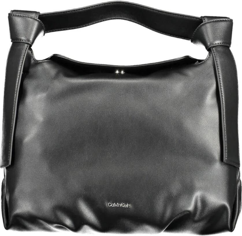 Calvin Klein Zwarte dameshandtas met afneembare band Black Dames - Foto 4