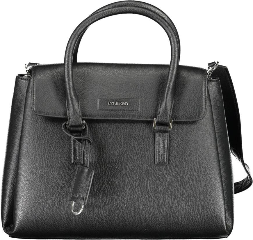 Calvin Klein Zwarte polyester handtas met meerdere compartimenten Black Dames - Foto 3