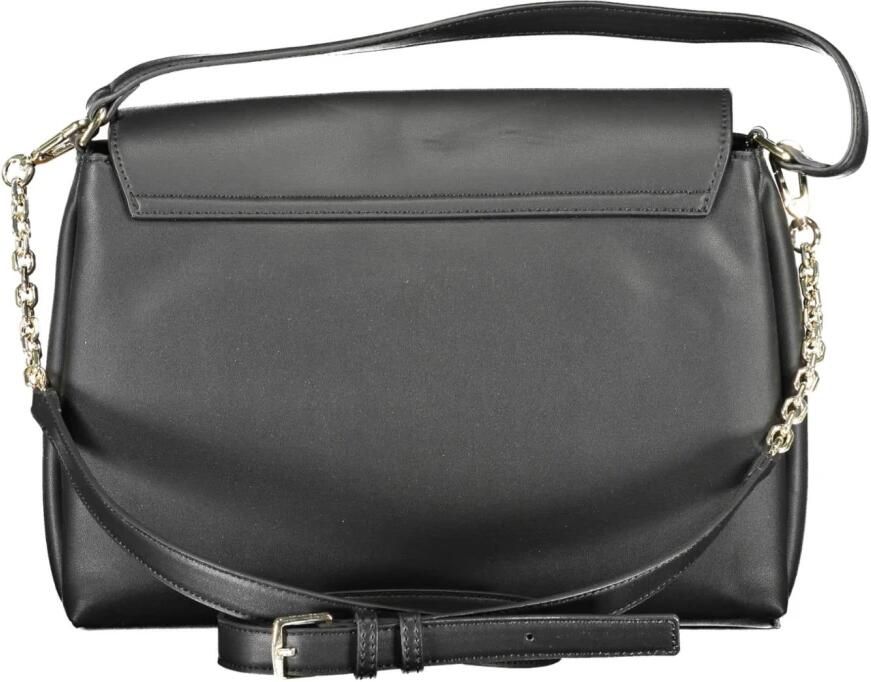 Calvin Klein Zwarte Polyester Handtas met Verstelbare Band Zwart Dames - Foto 3