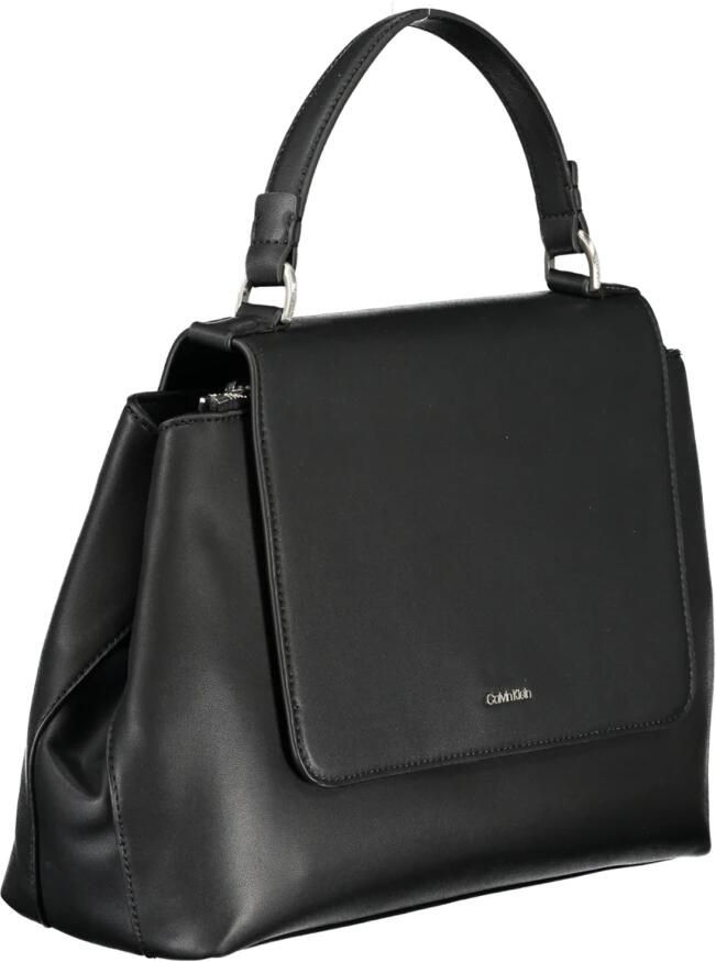 Calvin Klein Zwarte dameshandtas met verstelbare band Black Dames