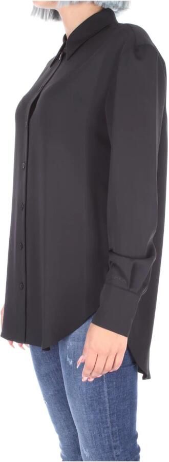 Calvin Klein Zwarte Damesoverhemd Stijlvolle Toevoeging aan je Garderobe Black Dames - Foto 5