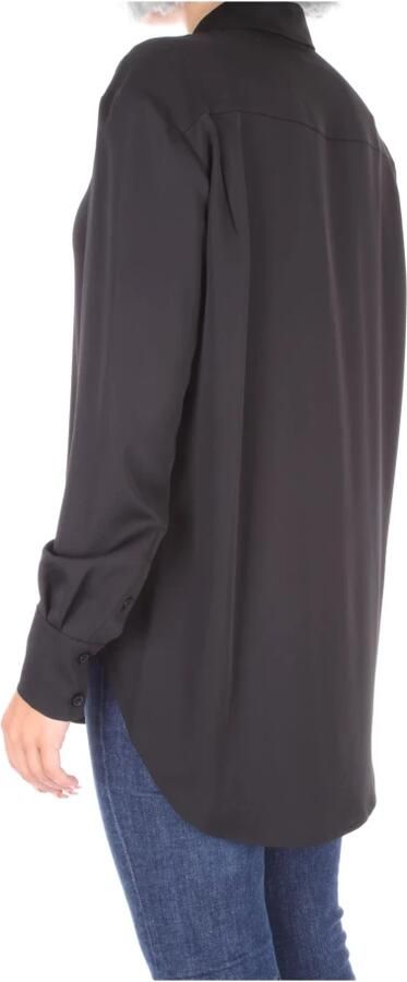 Calvin Klein Zwarte Damesoverhemd Stijlvolle Toevoeging aan je Garderobe Black Dames - Foto 2