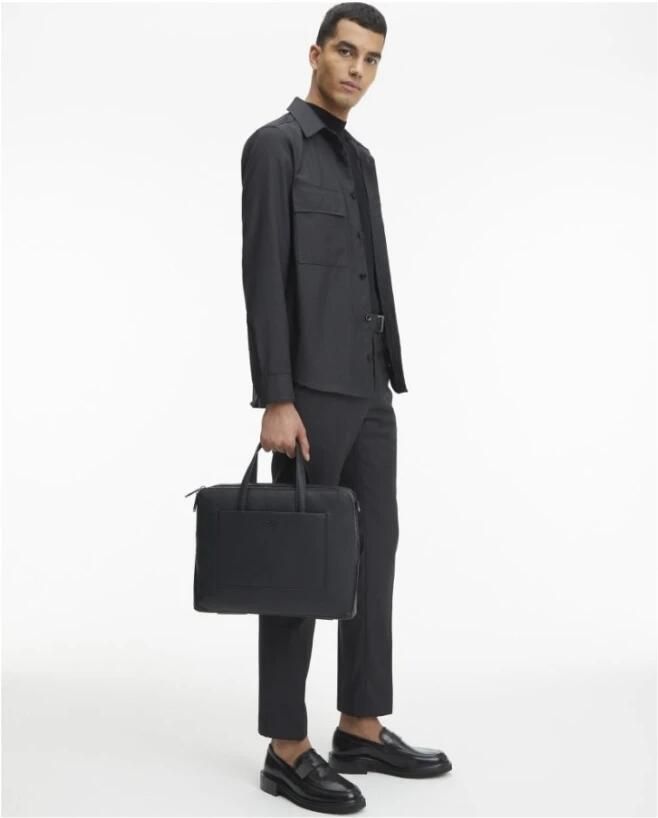 Calvin Klein Zwarte Diagonale Laptoptas Black Heren - Foto 2
