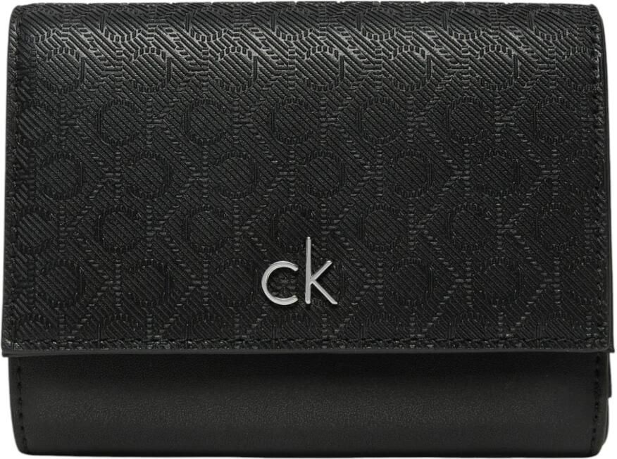 Calvin Klein Jeans Portemonnee CK DAILY MEDIUM TRIFOLD_MONO K60K612841 - Foto 3