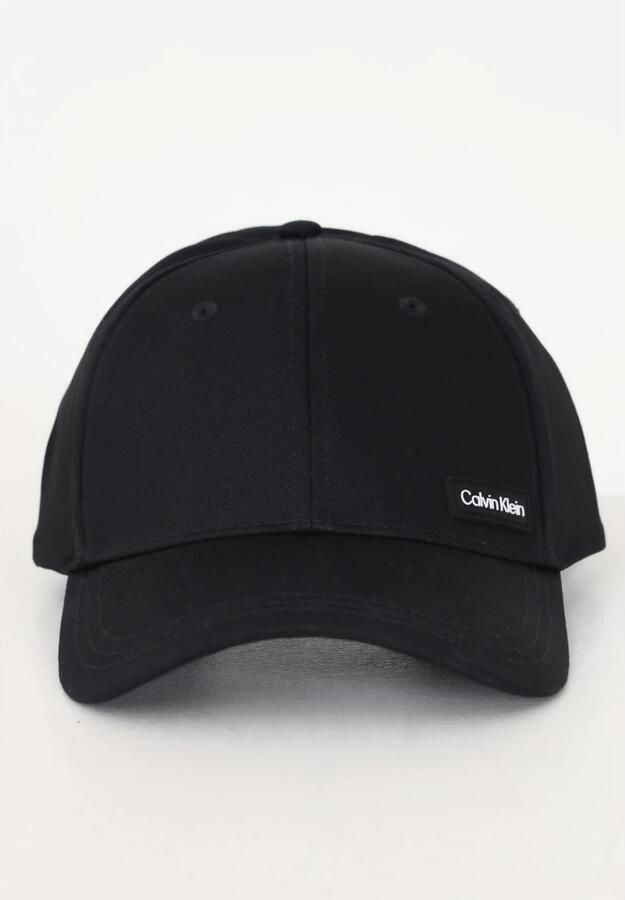 Calvin Klein Katoenen Zonneklep Essential Collectie Black Heren - Foto 3