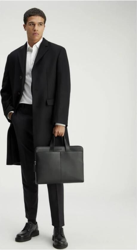 Calvin Klein Zwarte Essentiële Laptoptas voor Mannen Black Heren - Foto 3