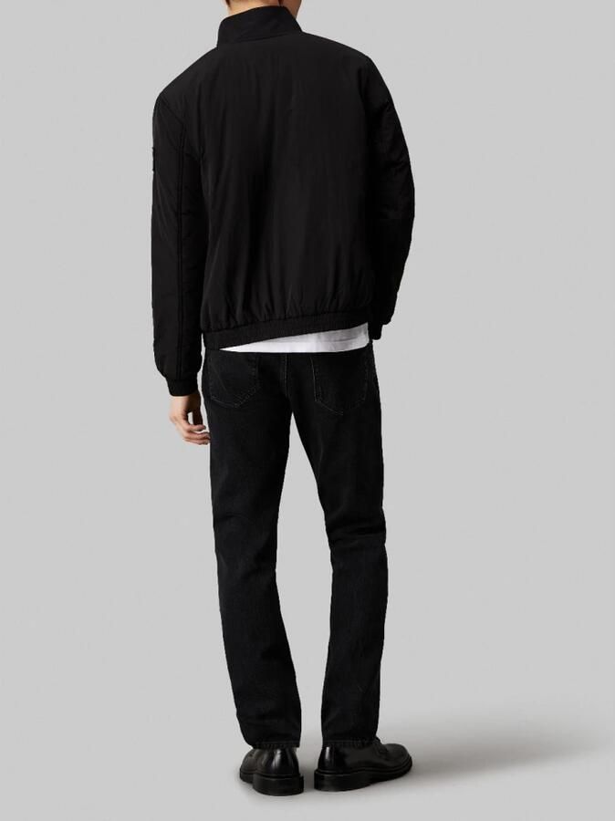 Calvin Klein Jeans Jack met labelprint model 'PADDED HARRINGTON' - Foto 6