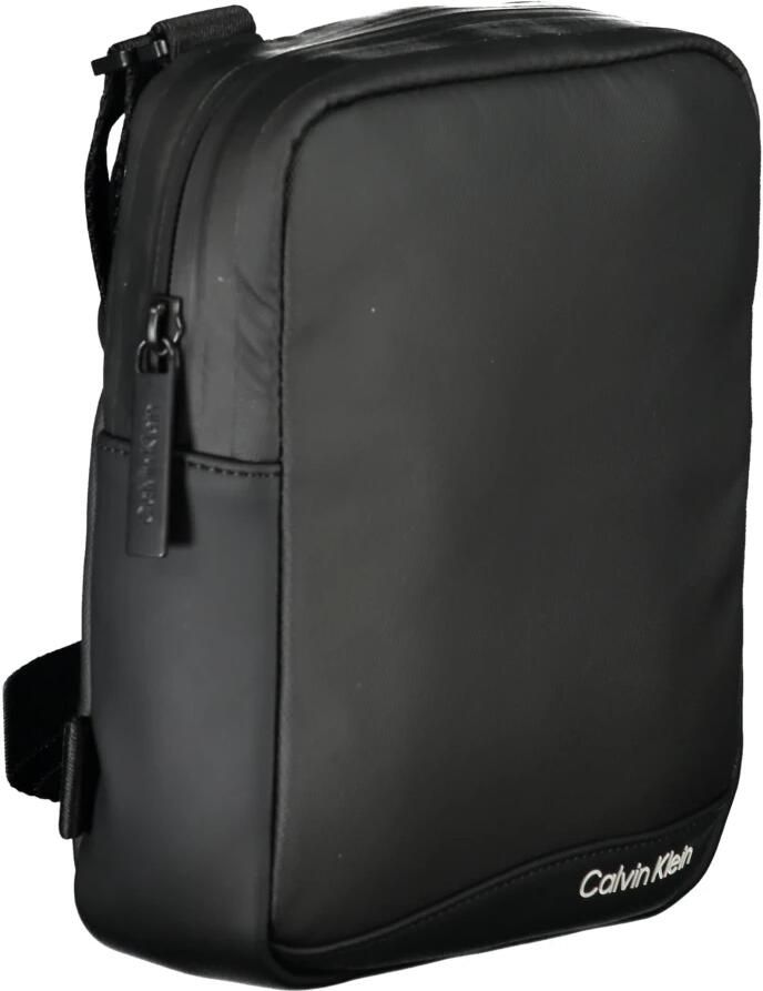 Calvin Klein Zwarte schoudertas van gerecycled polyester Black Heren