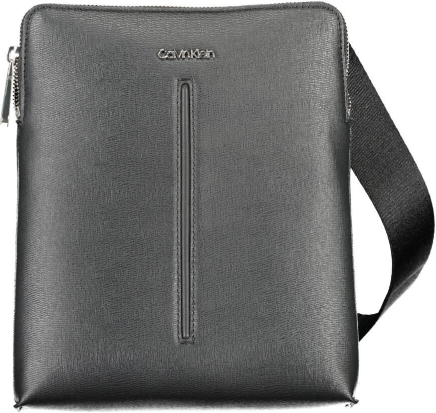 Calvin Klein Zwarte Schoudertas Rits Sluiting Black - Foto 2
