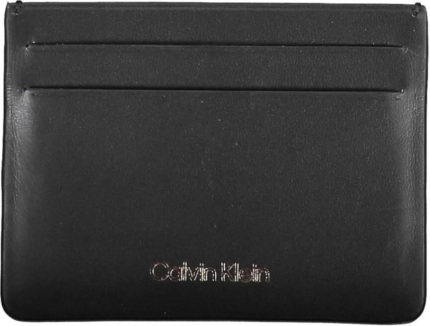 Calvin Klein Zwarte Kaarthouder Portemonnee voor Heren Black Heren - Foto 2