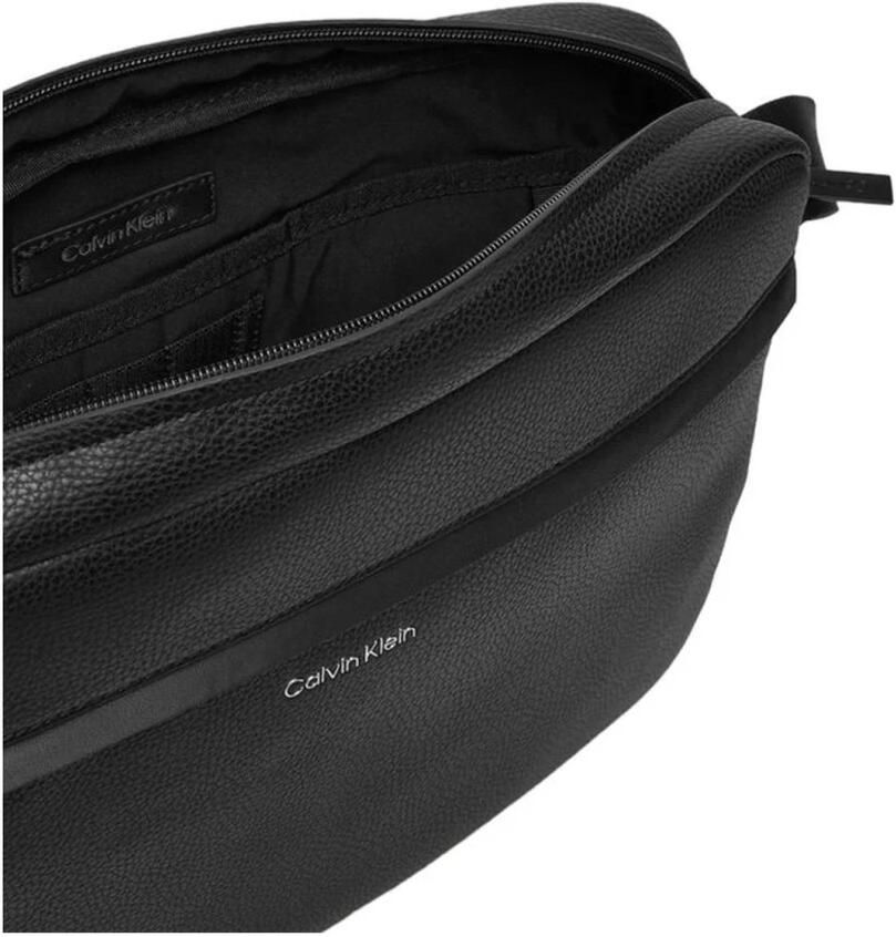 Calvin Klein Zwarte Herentas Herfst Winter Collectie Black Heren