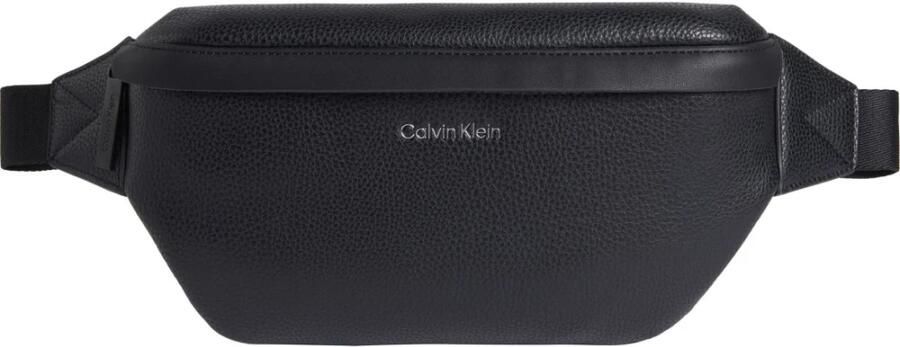 Calvin Klein Zwarte heren heuptas met verstelbare riem Black Heren - Foto 3