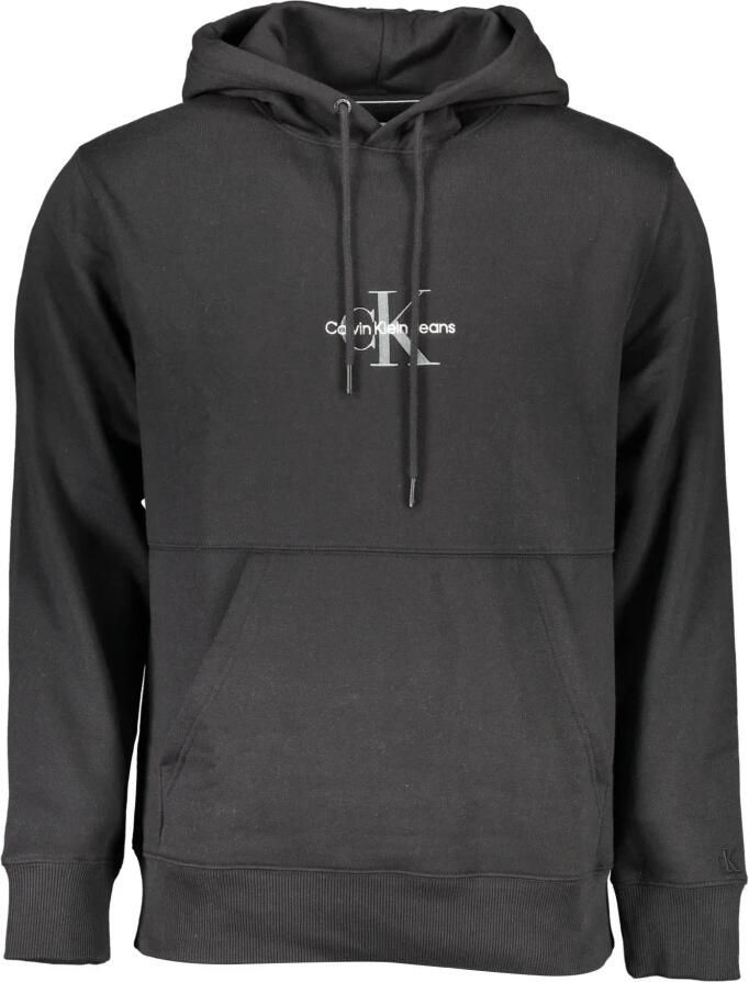Calvin Klein Zwarte hoodie met borduursel en logo Black Heren - Foto 3