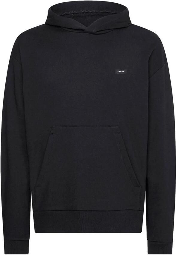 Calvin Klein Zwarte hoodie met comfortabel en stijlvol ontwerp Black Heren