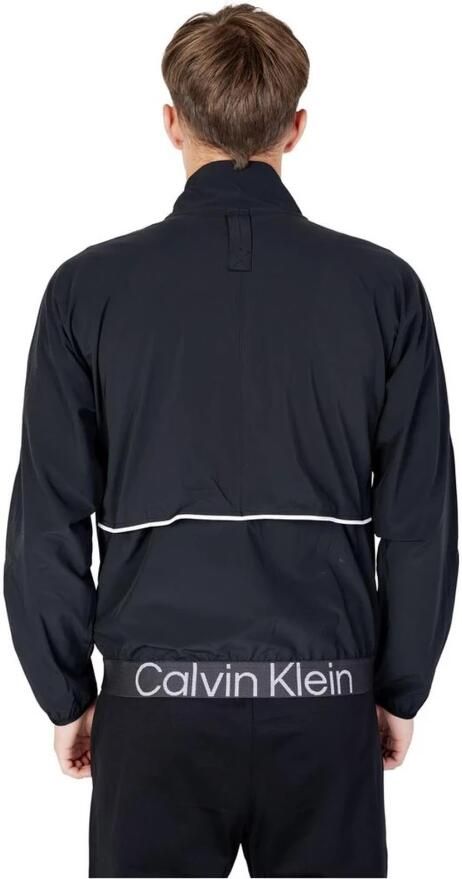 Calvin Klein Zwarte Hoodless Sweatshirt Polyester Mix Herfst Winter Black Heren - Foto 10