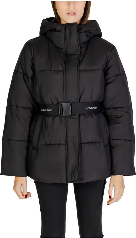 Calvin Klein Jeans Korte Pufferjas Vrouwen Herfst Winter Black Dames - Foto 3