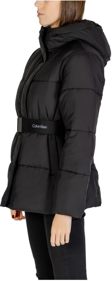 Calvin Klein Jeans Korte Pufferjas Vrouwen Herfst Winter Black Dames - Foto 2