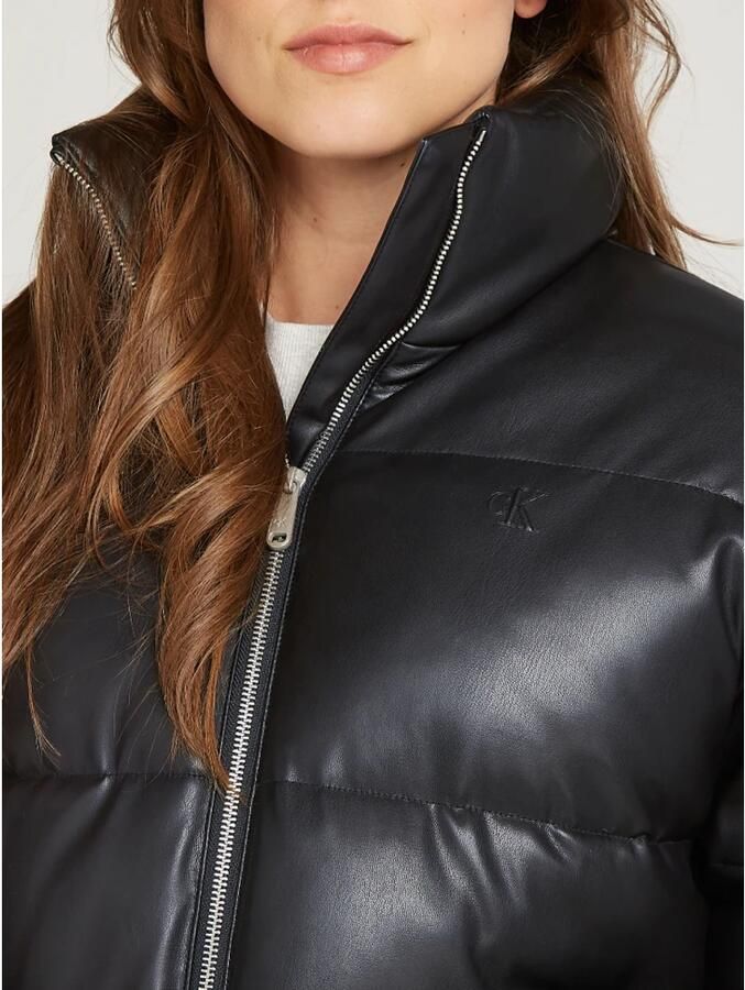 Calvin Klein Zwarte Jassen voor Mannen Black Dames