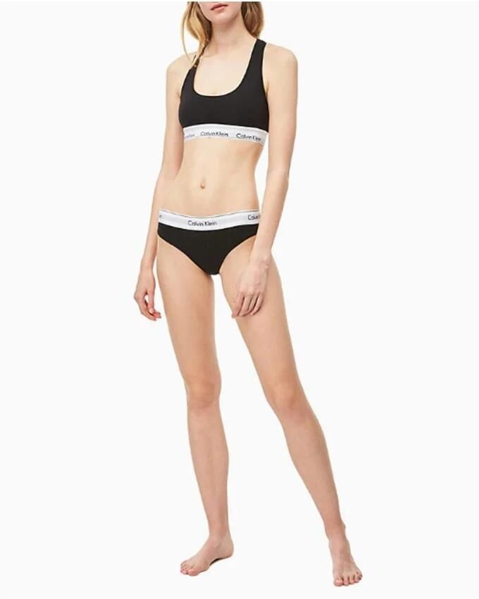 Calvin Klein Stijlvolle zwarte damesondergoed voor herfst winterseizoen Black Dames - Foto 2