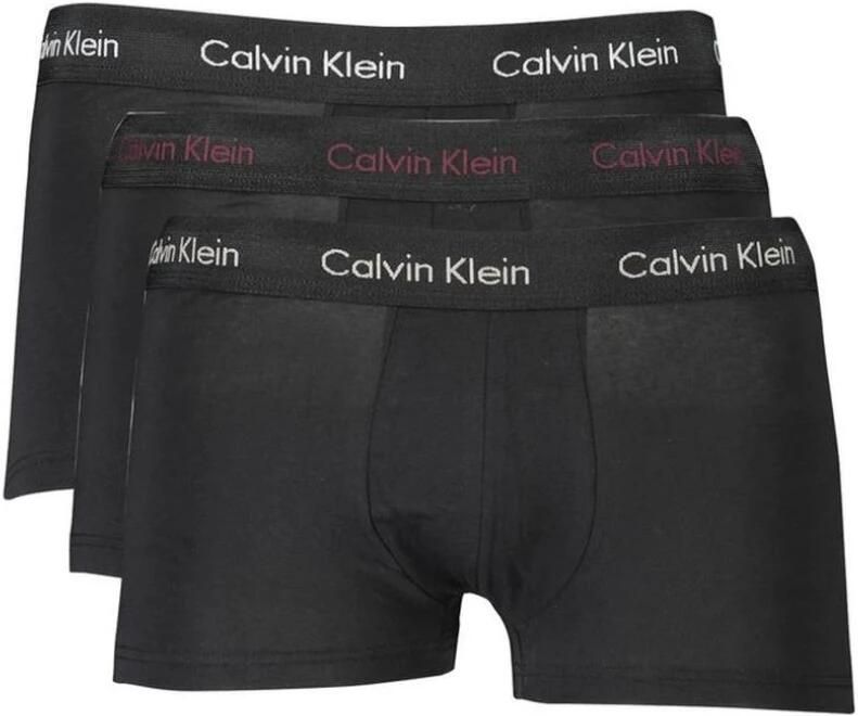 Calvin Klein Trunk LOW RISE TRUNK 3PK met elastische logo-band (3 stuks Set van 3)