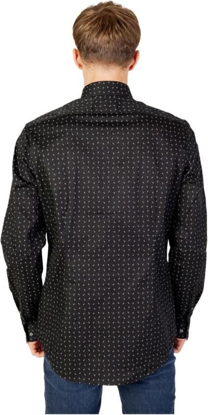 Calvin Klein Jeans Overhemd Lange Mouw TWILL 2 COLOR PRINT K10K112104 - Foto 4