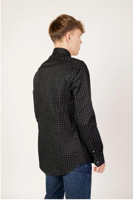 Calvin Klein Jeans Overhemd Lange Mouw TWILL 2 COLOR PRINT K10K112104 - Foto 3