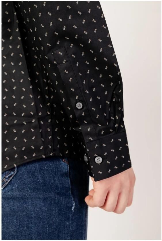 Calvin Klein Jeans Overhemd Lange Mouw TWILL 2 COLOR PRINT K10K112104