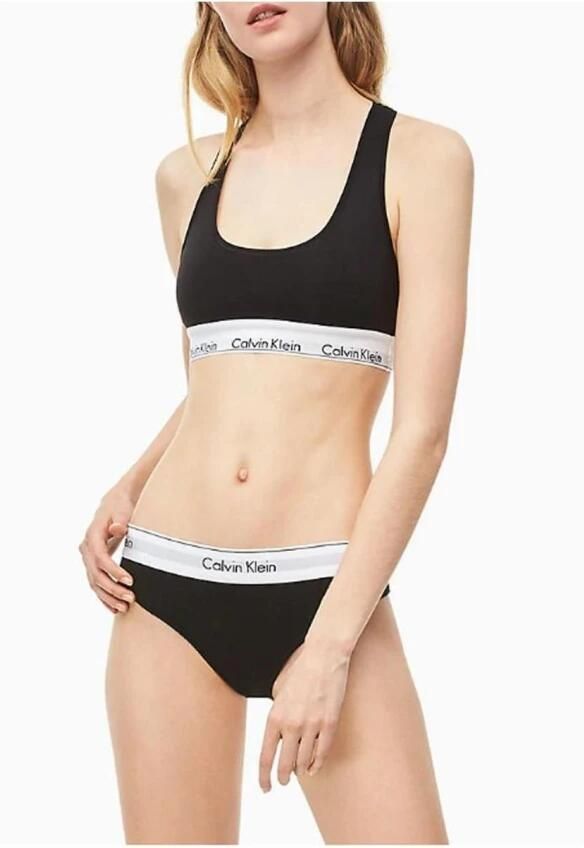 Calvin Klein Underwear Modern Cotton Bralette Dames Black- Dames Black