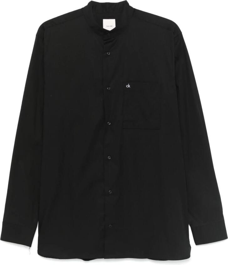 Calvin Klein Overhemd met korte mouwen POPLIN MODERN S S POCKETS SHIRT