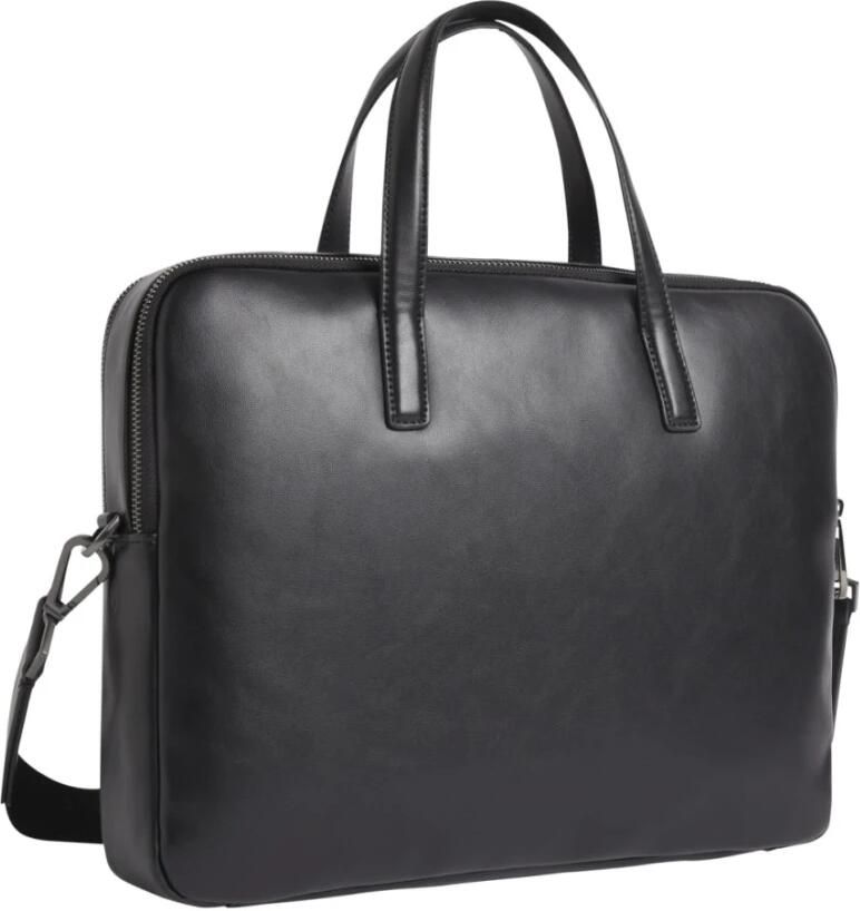 Calvin Klein Zwarte tassen met verstelbare band Black Heren